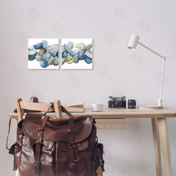 Stupell Industries Grace Popp | Rows Of Stones Organic Patterns Wall Art