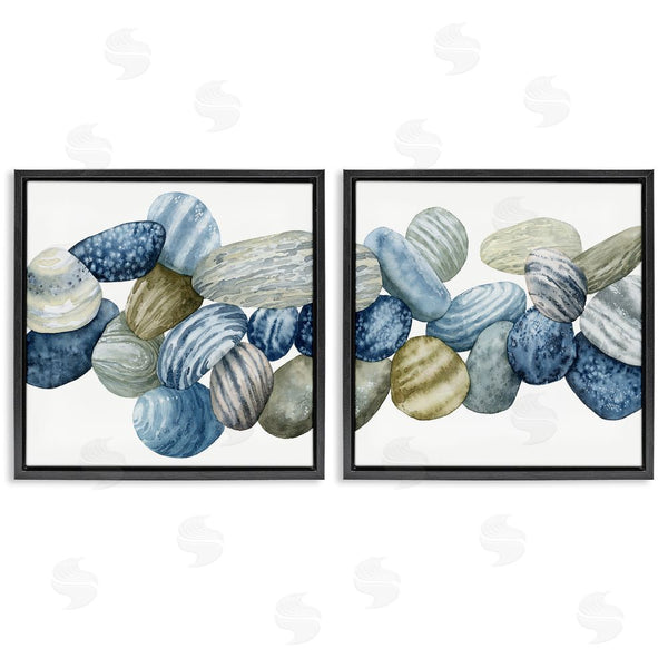 Stupell Industries Grace Popp | Rows Of Stones Organic Patterns Wall Art