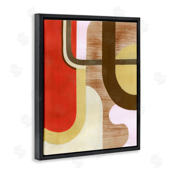 Stupell Industries Grace Popp | Rustic Curved Shapes Wall Art