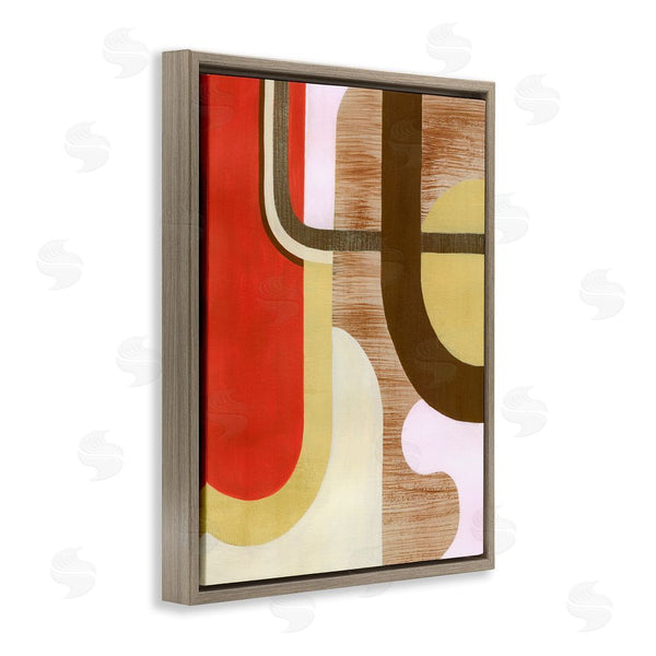 Stupell Industries Grace Popp | Rustic Curved Shapes Wall Art