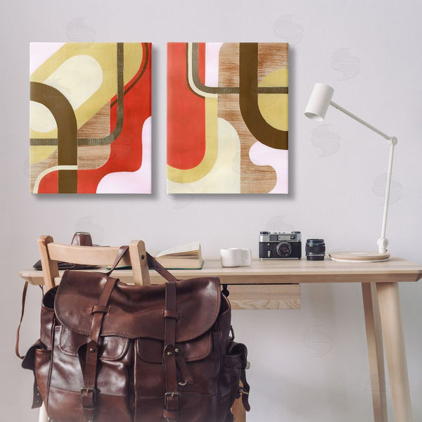 Stupell Industries Grace Popp | Rustic Winding Shapes Wall Art