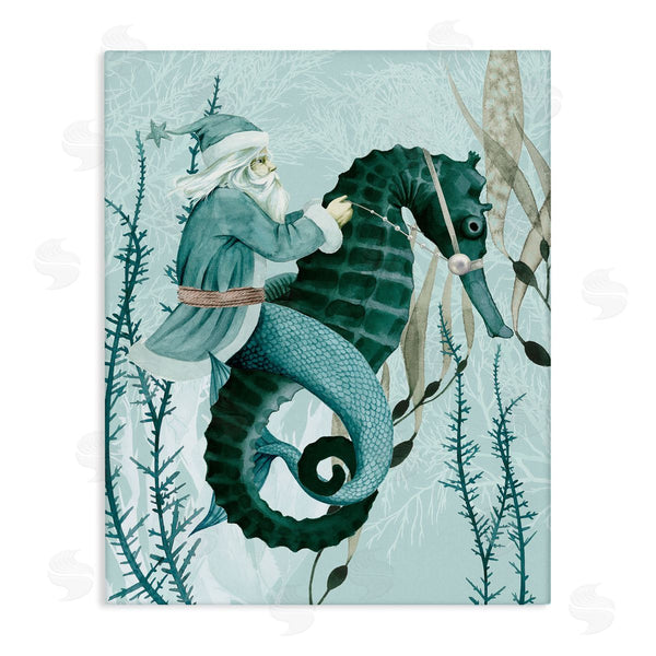 stupell industries Grace Popp | Sea Santa Ocean Christmas Holiday