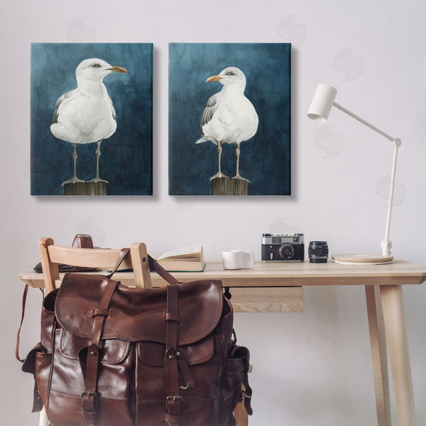 Stupell Industries Grace Popp | Seagull Standing On Log Wall Art