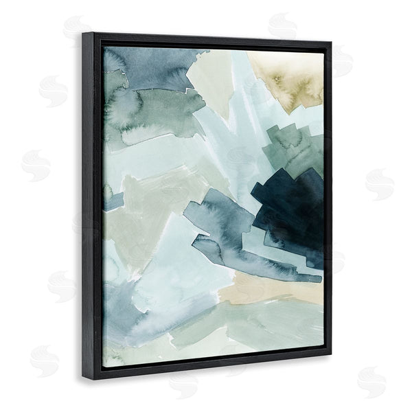 Stupell Industries Grace Popp | Shaded Forest Abstract Landscape Green Blue Design