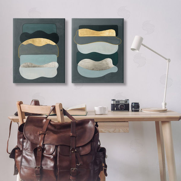 Stupell Industries Grace Popp | Shapes With Glam Details Wall Art
