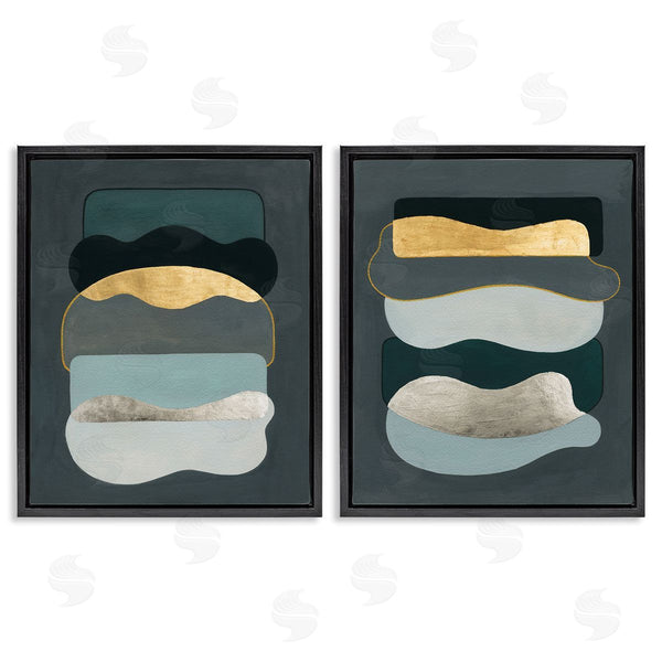 Stupell Industries Grace Popp | Shapes With Glam Details Wall Art