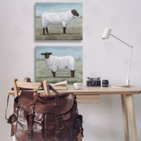 Stupell Industries Grace Popp | Sheep Duo In Pasture Wall Art