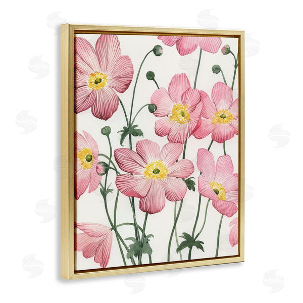 Stupell Industries Grace Popp | Sidewalk Anemones In Pink