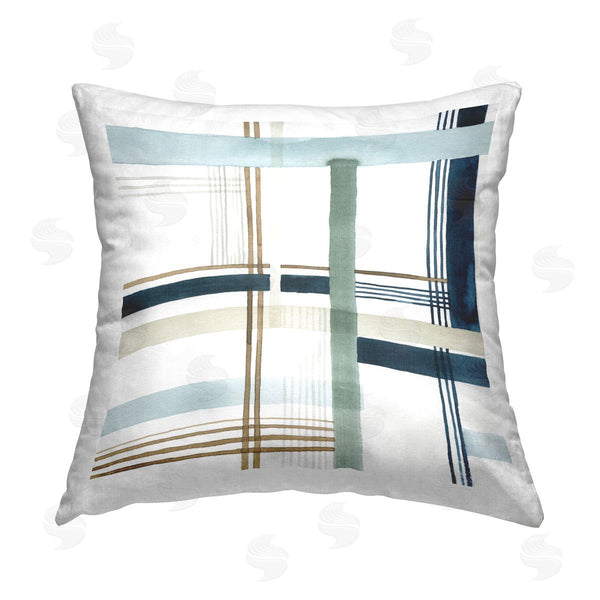 stupell industries Grace Popp | Soft Woven Pattern Printed Throw Pillow