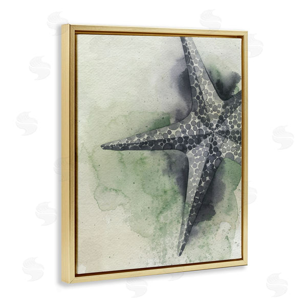 Stupell Industries Grace Popp | Spotted Grey Starfish