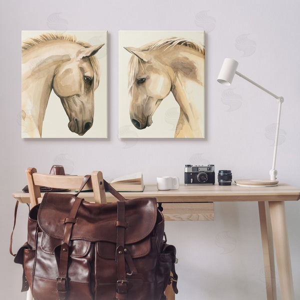 Stupell Industries Grace Popp | Stoic Farm Horse Portrait Wall Art
