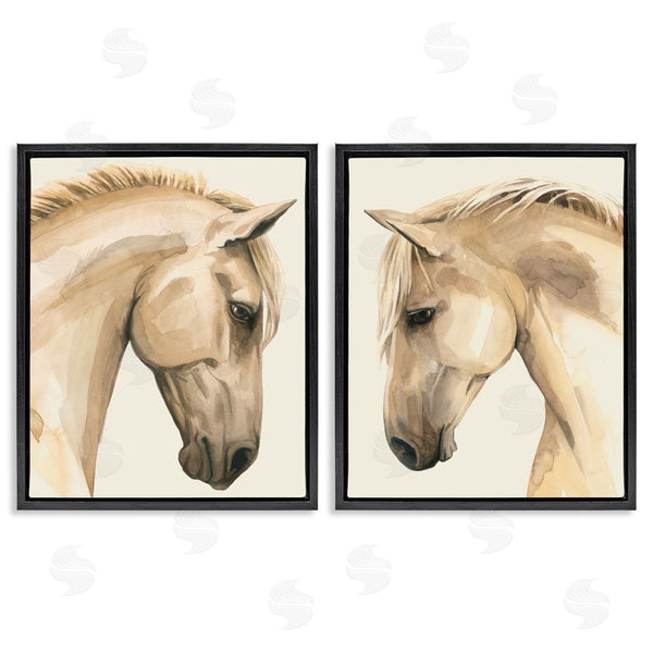 Stupell Industries Grace Popp | Stoic Farm Horse Portrait Wall Art