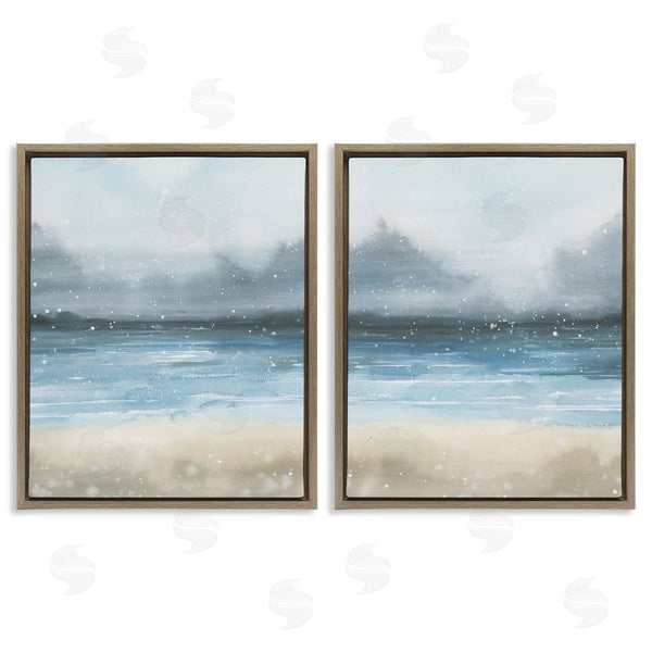 Stupell Industries Grace Popp | Stormy Coastal Ocean Waves Wall Art