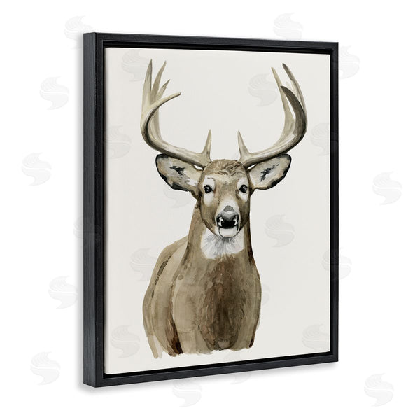 Stupell Industries Grace Popp | Subtle Watercolor Style Elk