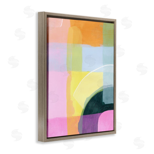 Stupell Industries Grace Popp | Sunset Playground Geometrics