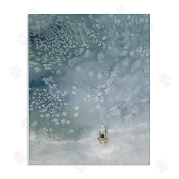 stupell industries Grace Popp | Surfing Past The Break