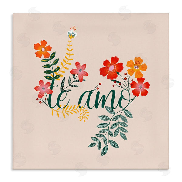 stupell industries Grace Popp | Te Amo Romantic Floral