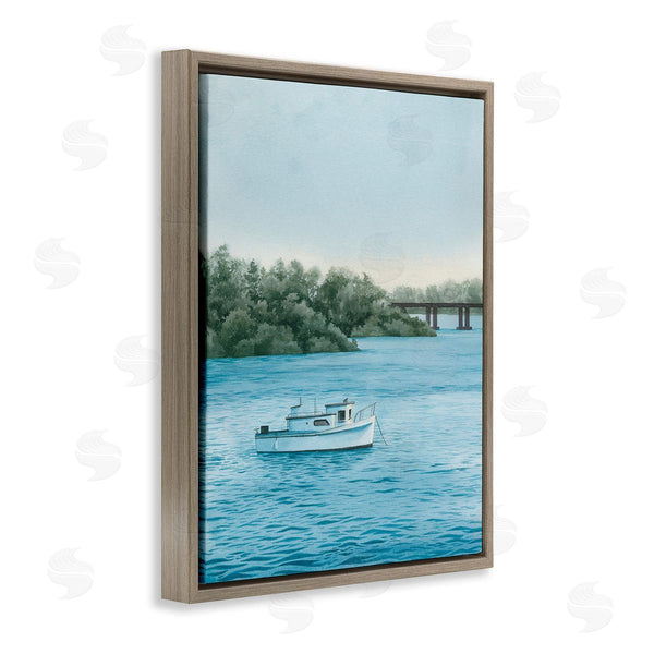 Stupell Industries Grace Popp | Traditional Boating Seascape Wall Art