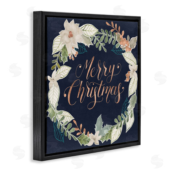 Stupell Industries Grace Popp | Traditional Christmas Wreath