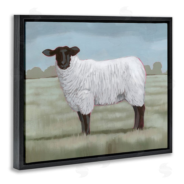 Stupell Industries Grace Popp | Traditional Farm Sheep Wall Art