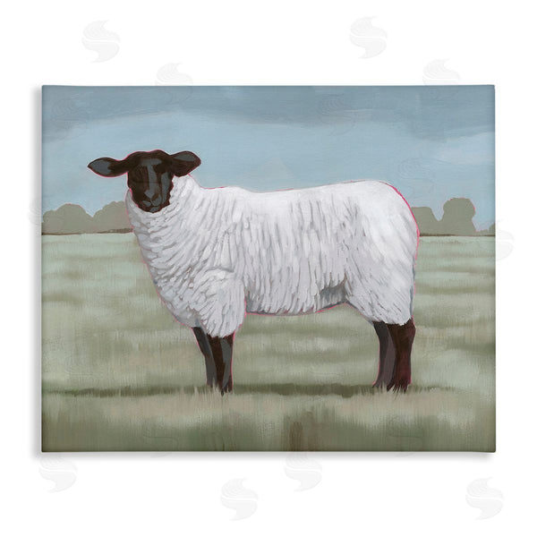 stupell industries Grace Popp | Traditional Farm Sheep Wall Art