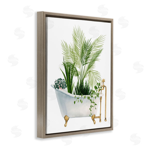 Stupell Industries Grace Popp | Various Plants Greenery Vintage Tub