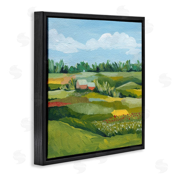 Stupell Industries Grace Popp | Vast Meadow Countryside Farmland Wall Art