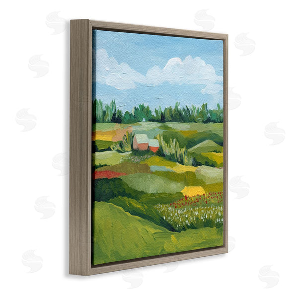 Stupell Industries Grace Popp | Vast Meadow Countryside Farmland Wall Art