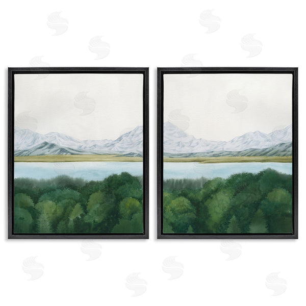 Stupell Industries Grace Popp | View Over Mountain Trees