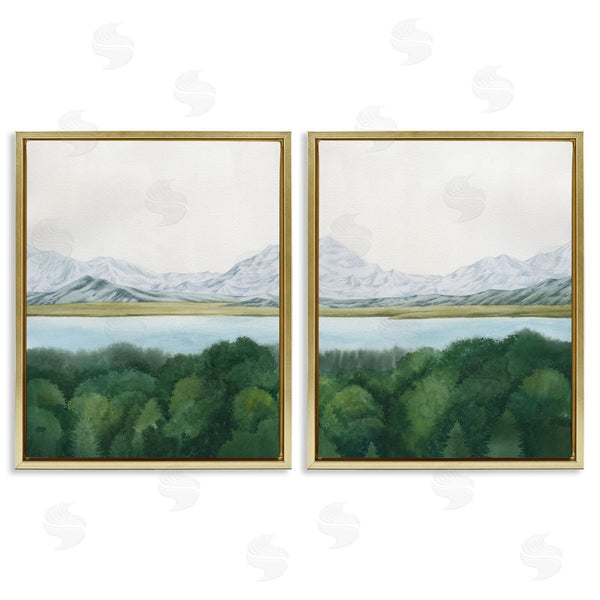 Stupell Industries Grace Popp | View Over Mountain Trees