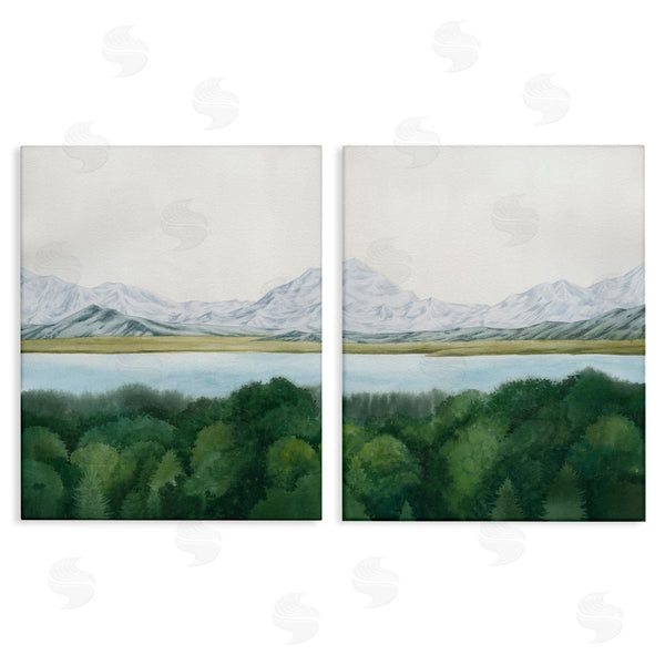 stupell industries Grace Popp | View Over Mountain Trees
