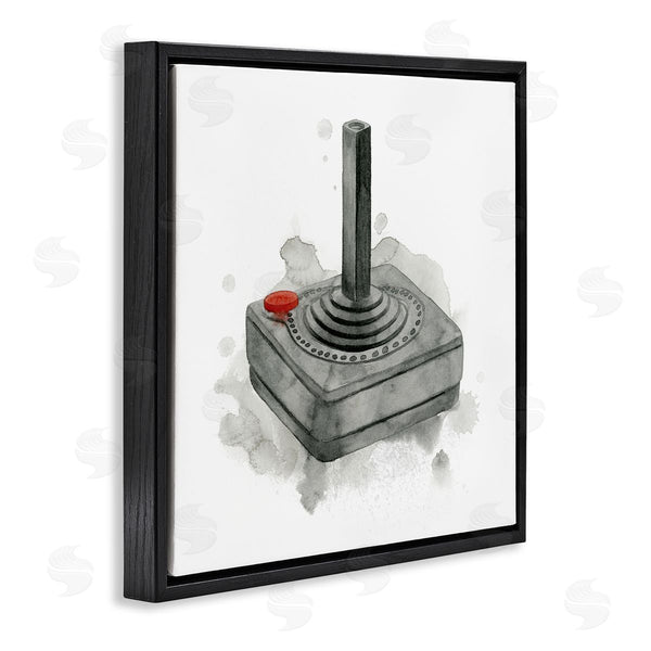 Stupell Industries Grace Popp | Vintage Video Game Joystick Wall Art