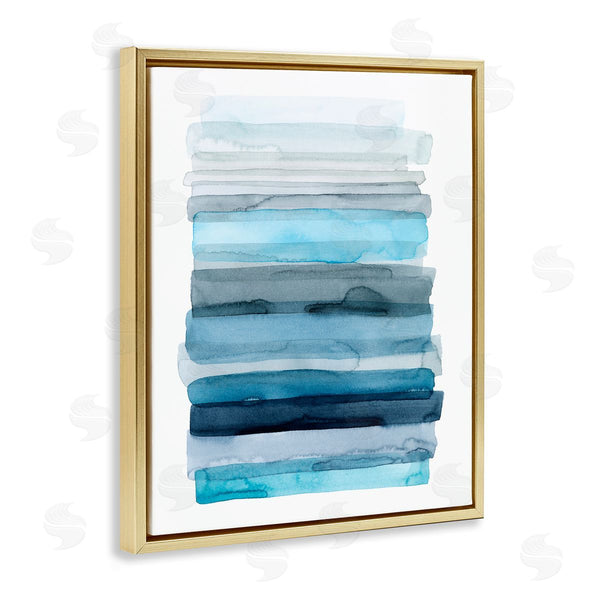 Stupell Industries Grace Popp | Water Inspired Blue Ombre