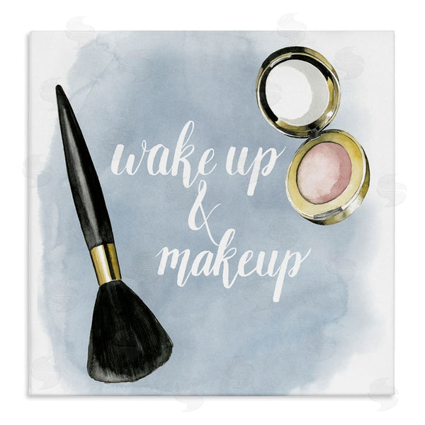 stupell industries Grace Popp | Watercolor Wake Up & Make Up