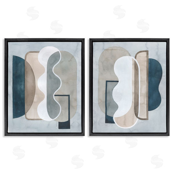 Stupell Industries Grace Popp | Wavy Retro Contemporary