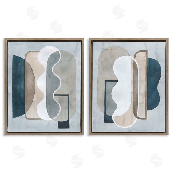 Stupell Industries Grace Popp | Wavy Retro Contemporary