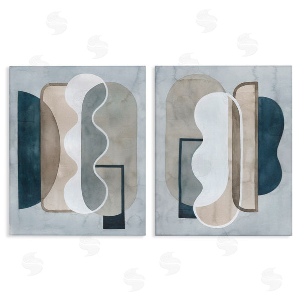 stupell industries Grace Popp | Wavy Retro Contemporary