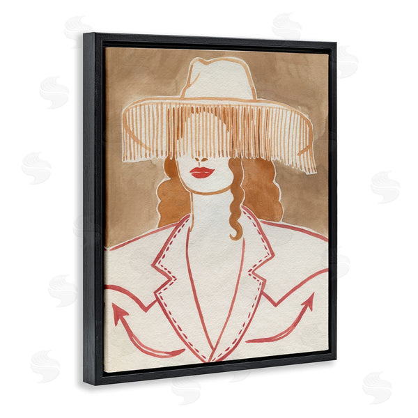 Stupell Industries Grace Popp | Western Cowgirl Fashion