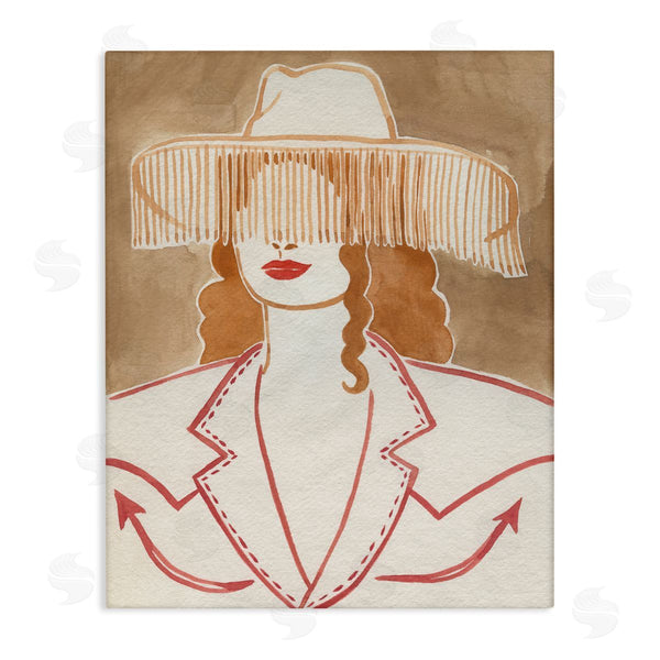 stupell industries Grace Popp | Western Cowgirl Fashion