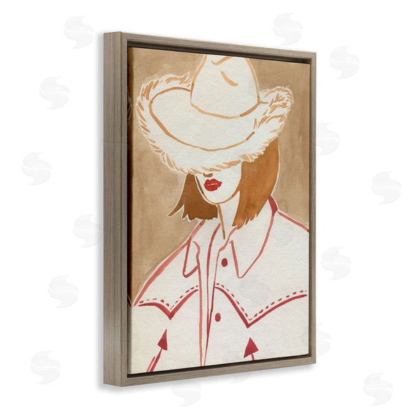 Stupell Industries Grace Popp | Western Fashion Woman