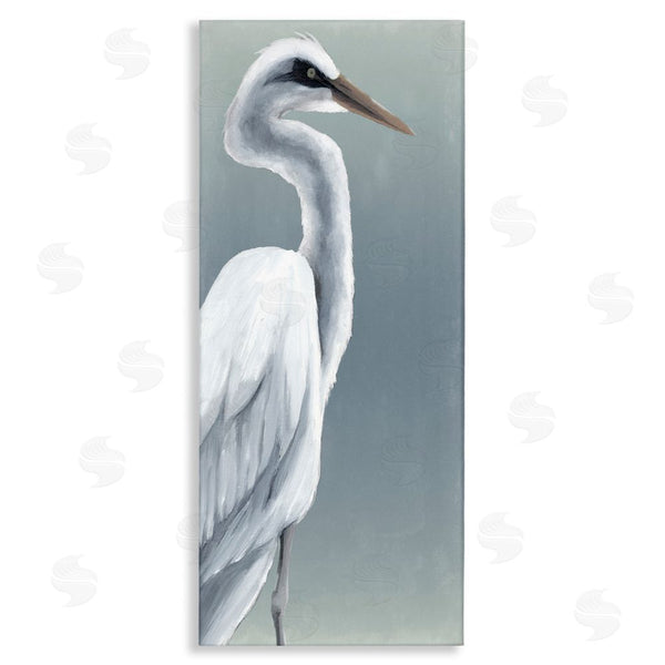 stupell industries Grace Popp | White Heron Portrait Wall Art