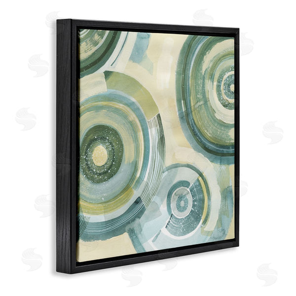 Stupell Industries Grace Popp | Yellow Passiflora Circles