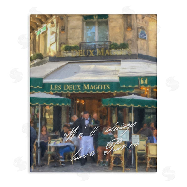 stupell industries Graffi*tee Studios | Always Have Paris Bistro