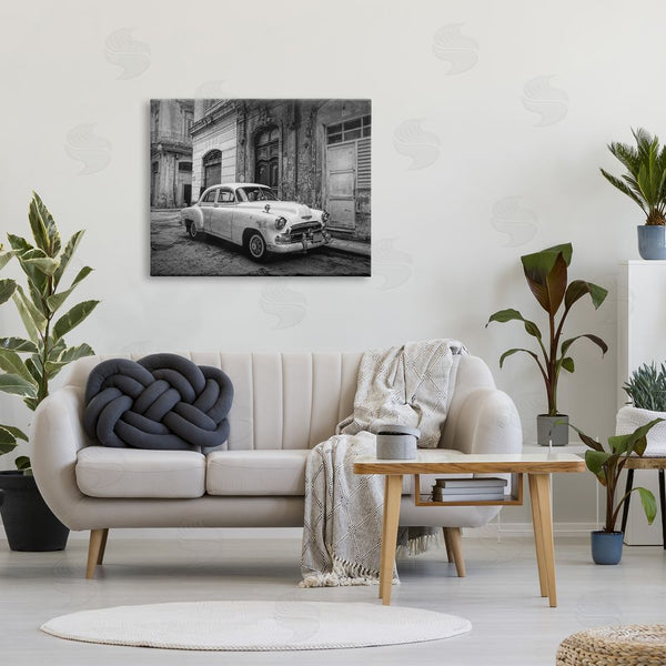Stupell Industries Graffi*tee Studios | Antique Car In City Wall Art