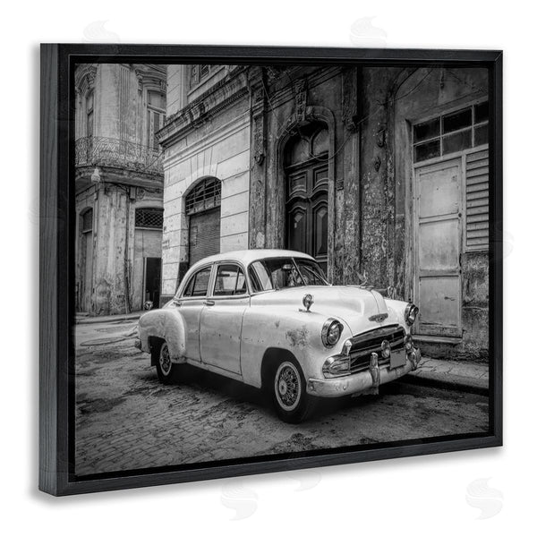 Stupell Industries Graffi*tee Studios | Antique Car In City Wall Art