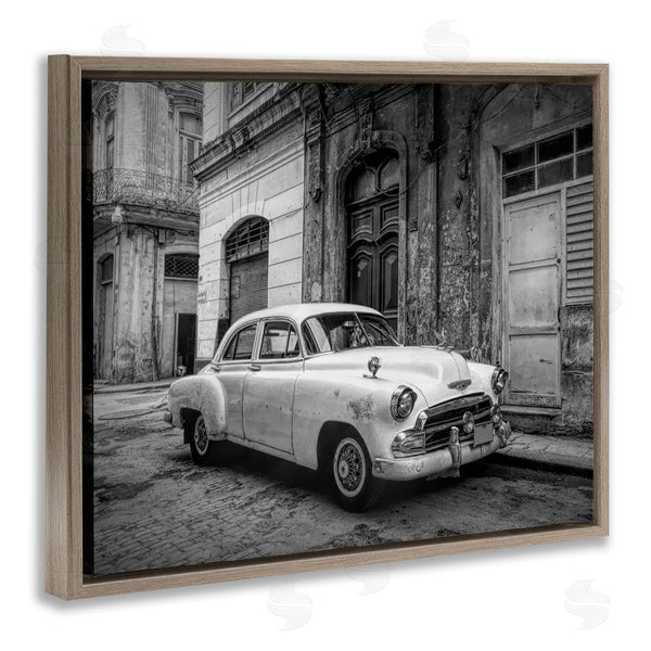 Stupell Industries Graffi*tee Studios | Antique Car In City Wall Art
