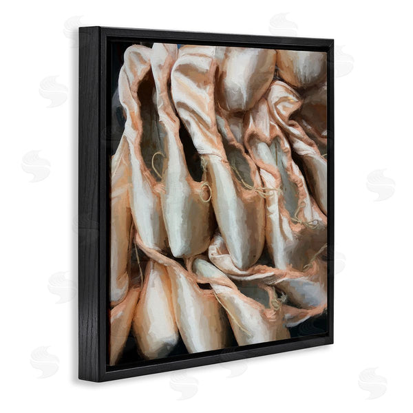 Stupell Industries Graffi*tee Studios | Ballet Slippers Dancer Pointe Shoes Painting Wall Art
