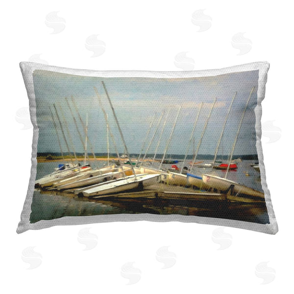 Stupell Industries Graffi*tee Studios | Boats Docked At Port