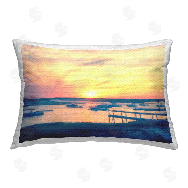 Stupell Industries Graffi*tee Studios | Boats Illuminated At Sunset