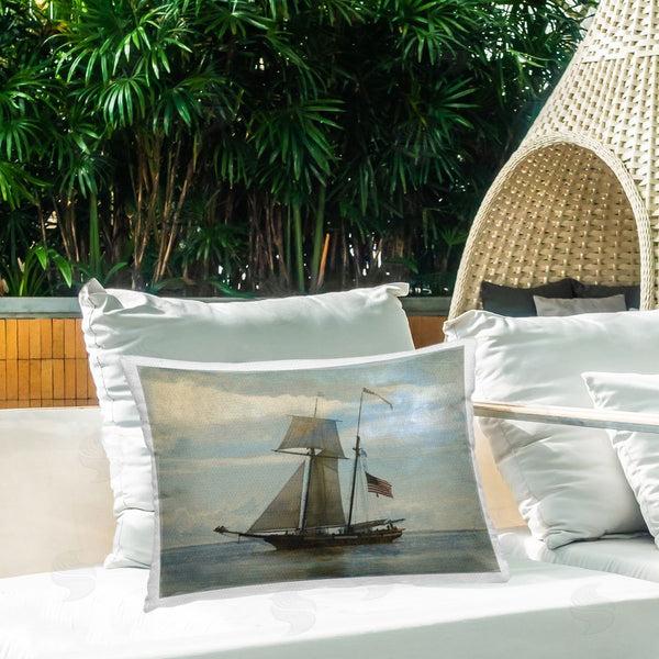 Stupell Industries Graffi*tee Studios | Classic Ship With Flag